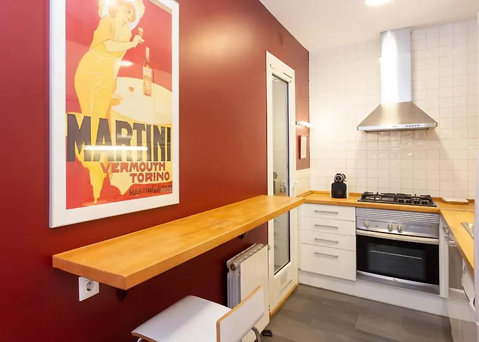 Apartamento Filmoteca Sarria 1- Wifi Quiet Bright Comfi Barcelona